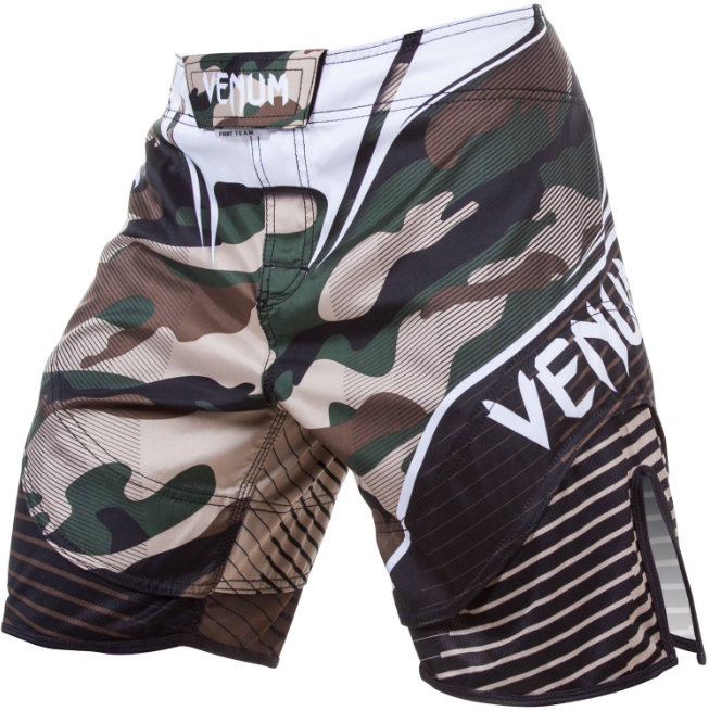 VENUM - CAMO HERO FIGHTSHORTS - GREEN/BROWN