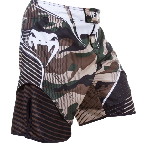 VENUM - CAMO HERO FIGHTSHORTS - GREEN/BROWN