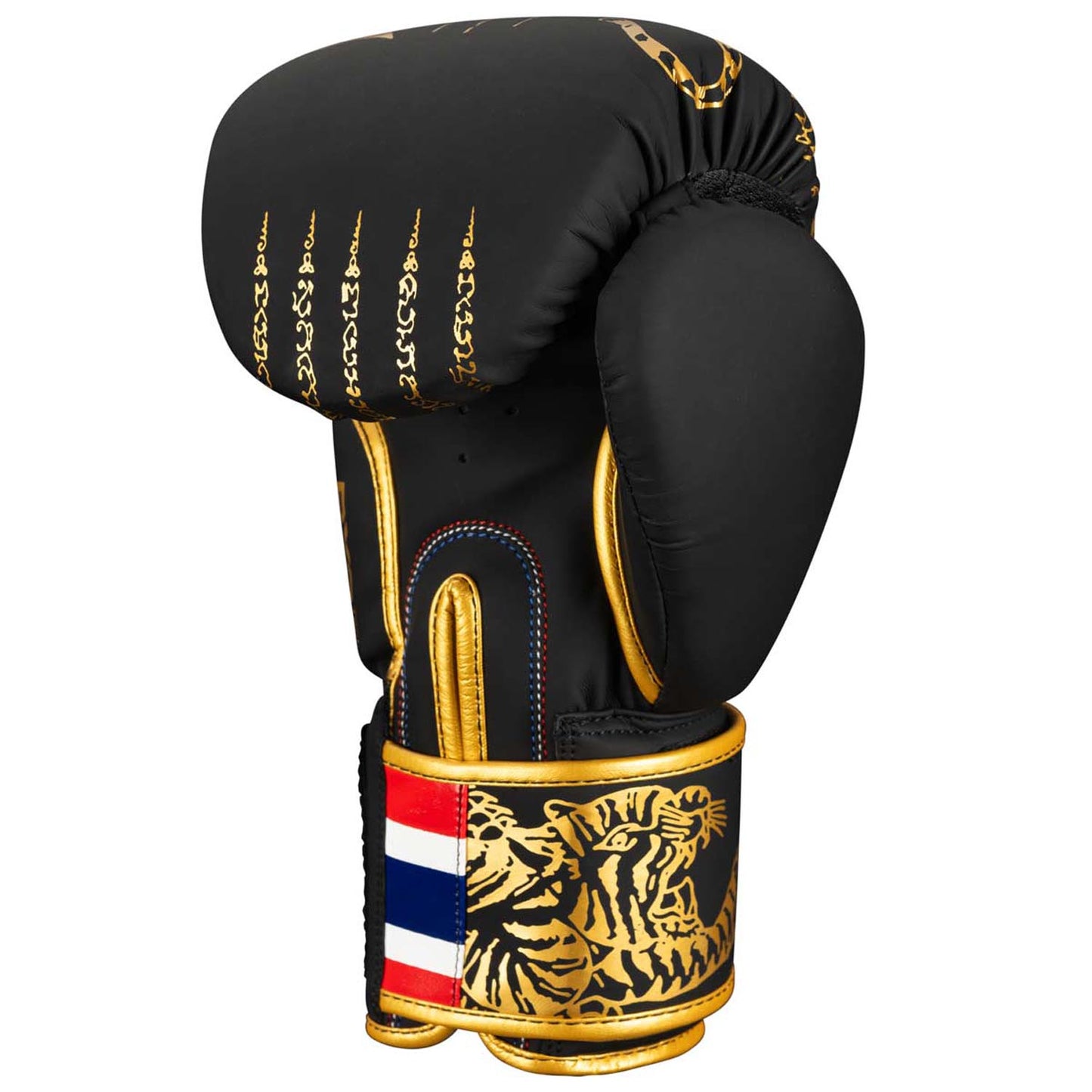 PHANTOM - ATHLETICS BOXHANDSCHUHE, MUAY THAI, SCHWARZ-GOLD
