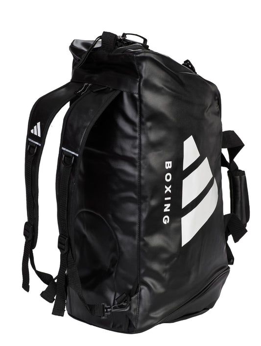 Adidas - 2in1 Bag "Kickboxing" black/white PU, adiACC051KB