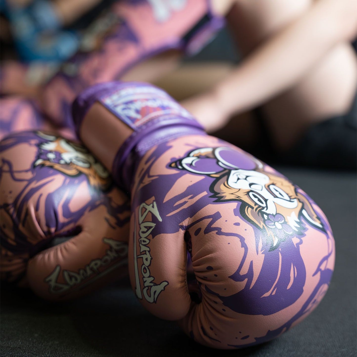 8 WEAPONS -  BOXHANDSCHUHE, KINDER, JENNY, PINK