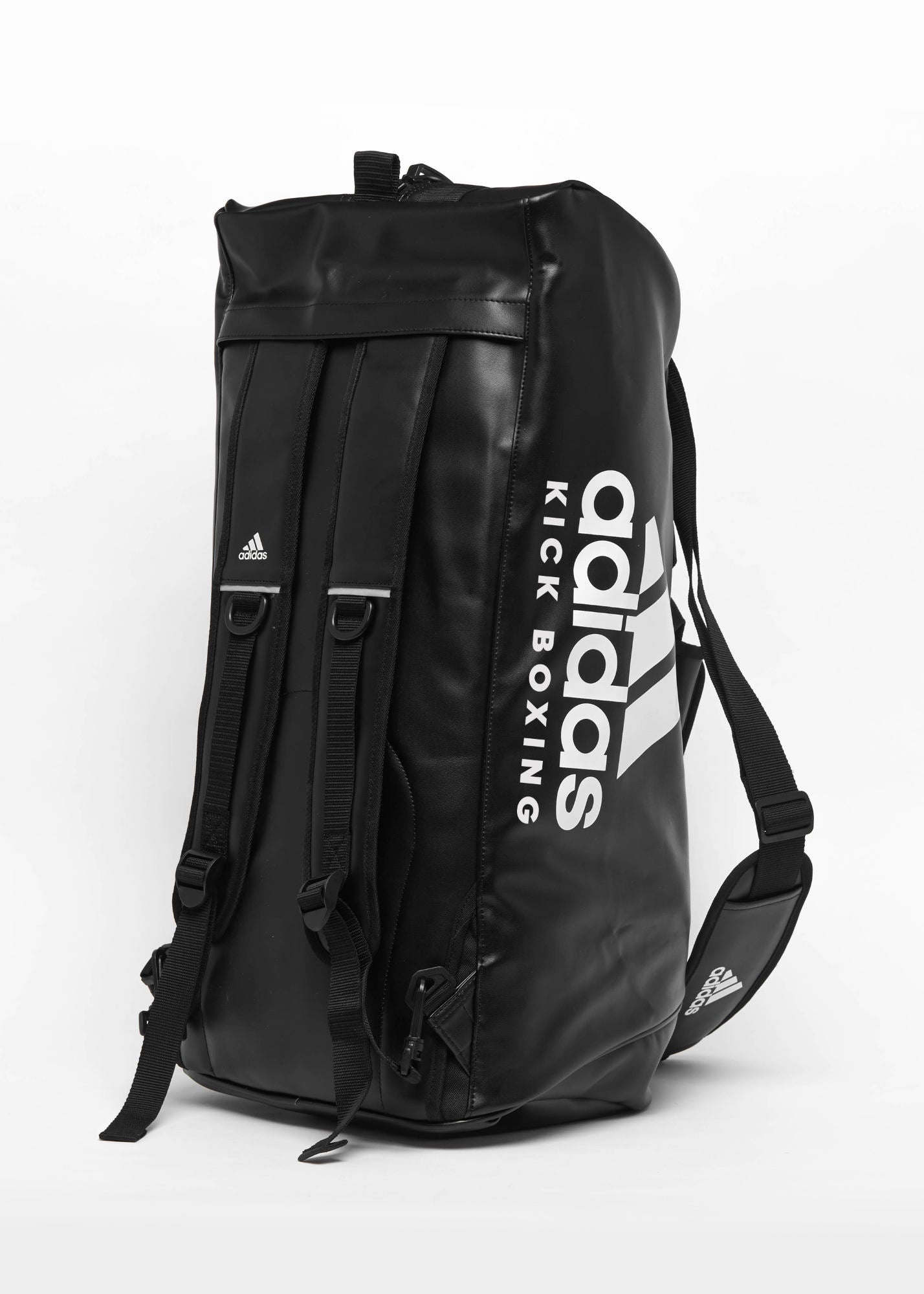 adidas - 2in1 Bag "Kickboxing" black/white PU, adiACC051KB