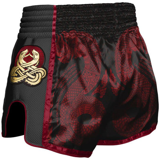 8 WEAPONS - SHORTS, SAK YANT NAGA, SCHWARZ-ROT