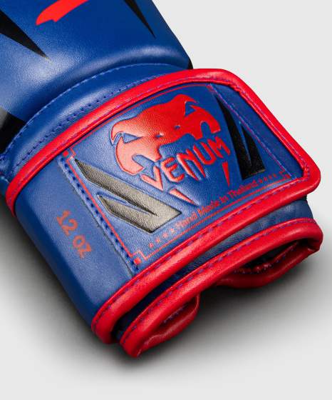 VENUM - Boxhandschuhe, Elite, blau-rot