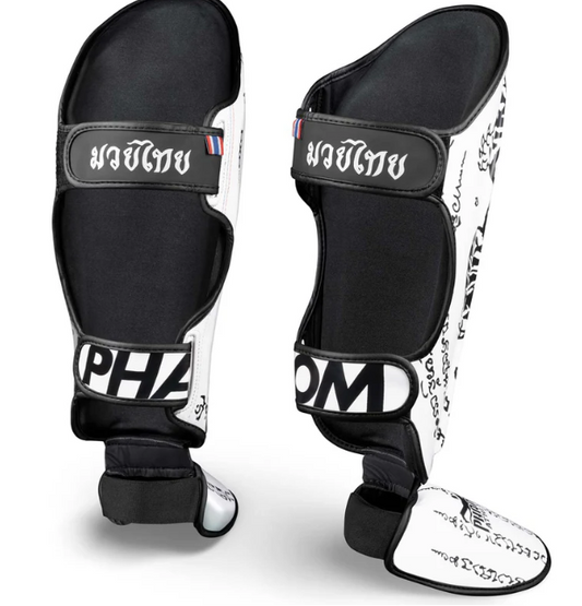 Phantom - SCHIENBEINSCHUTZ MUAY THAI - WEIS