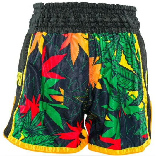 KING - MUAY THAI SHORTS,KPB WEED