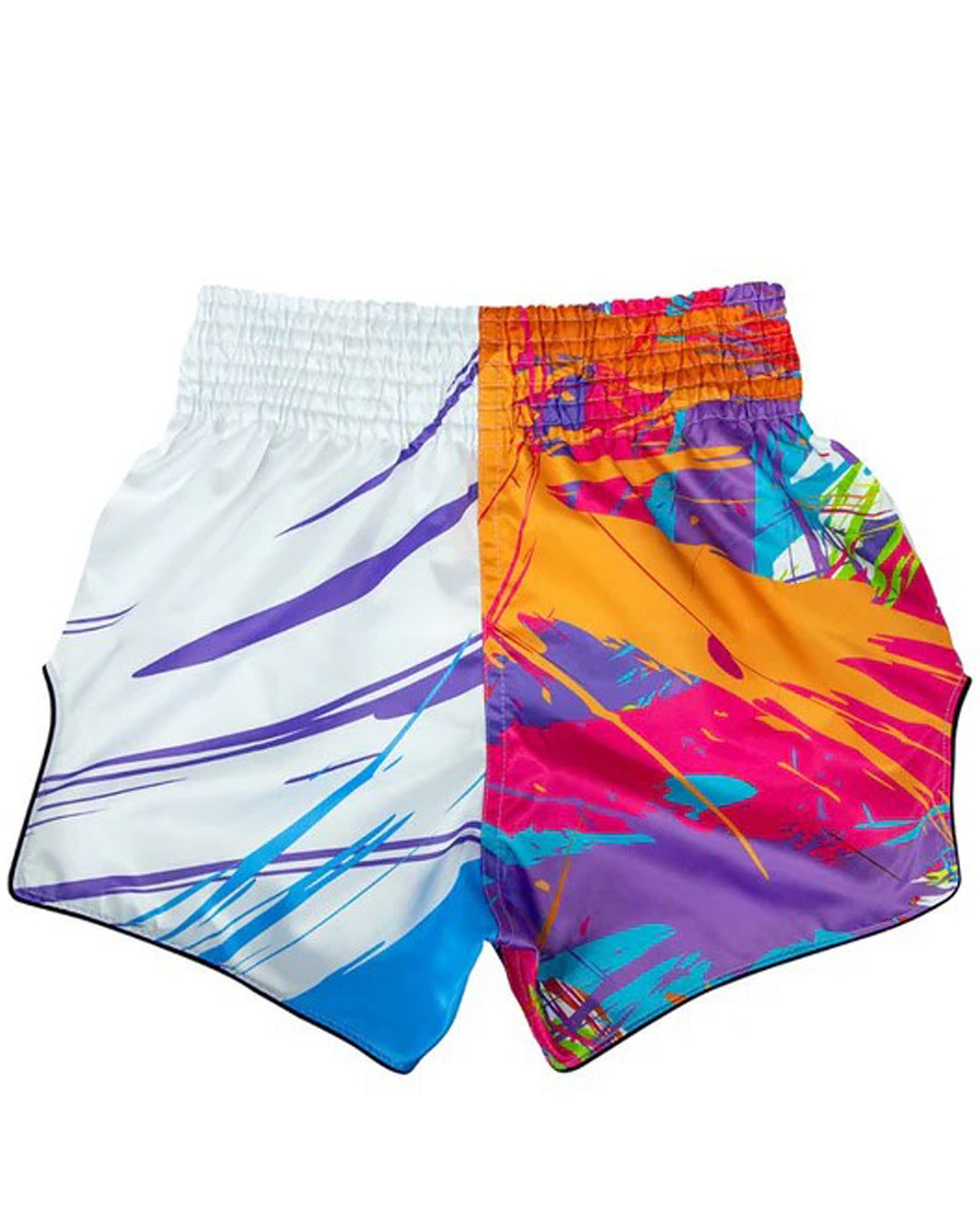 Fairtex - BS1933 Muay Thaiboxhose World Music White