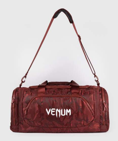 VENUM - TRAINER LITE SPORTS BAG - CAMO/BURGUNDY