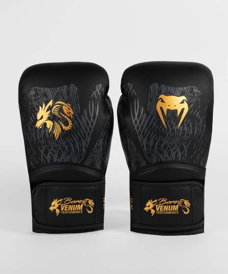 Venum - Chimaev Wild Borz Boxhandschuhe - Schwarz/Grau