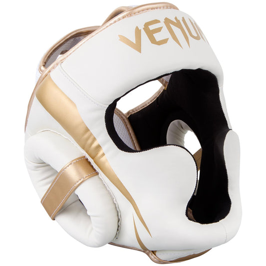 VENUM - ELITE HEADGEAR-WHITE/GOLD