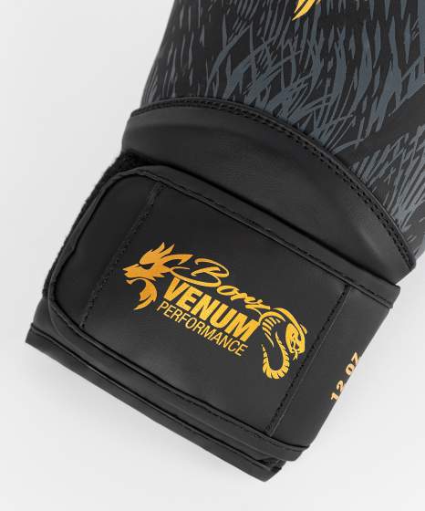 Venum - Chimaev Wild Borz Boxhandschuhe - Schwarz/Grau