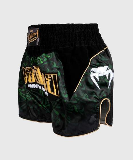 VENUM - ATTACK MUAY THAÏ SHORT - BLACK/GREEN