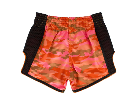 Fairtex - BS1711 Muay Thai Short Camo Orange