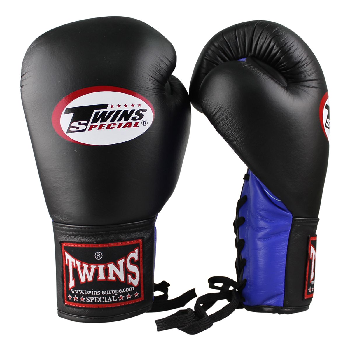 TWINS - BOXHANDSCHUHE BGLL 1 LEDER BLAU SCHWARZ