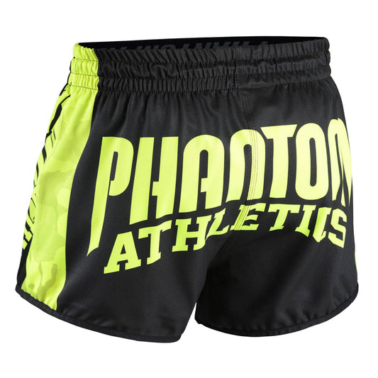 Phantom - Fightshorts REVOLUTION - Schwarz/Neon