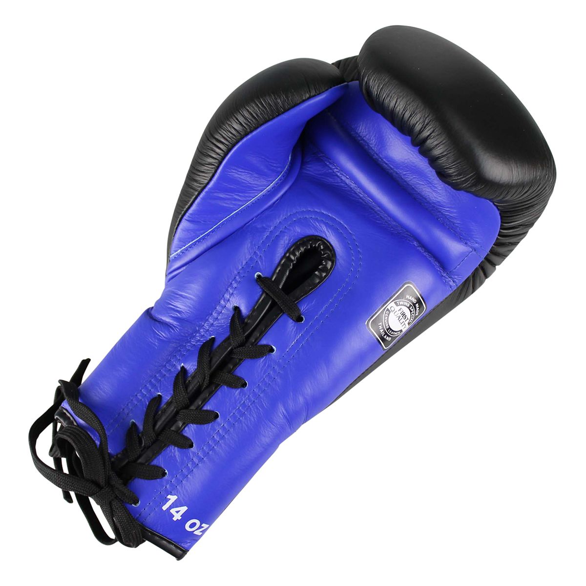 TWINS - BOXHANDSCHUHE BGLL 1 LEDER BLAU SCHWARZ