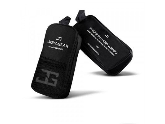 JOYa - ELASTO HANDWRAPS - BLACK/SILVER