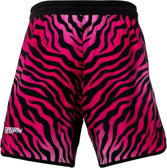 Tatami - Recharge Fight Shorts Schwarz-Rosa