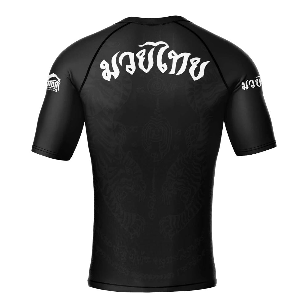 Phantom - RASHGUARD SAK YANT - SCHWARZ