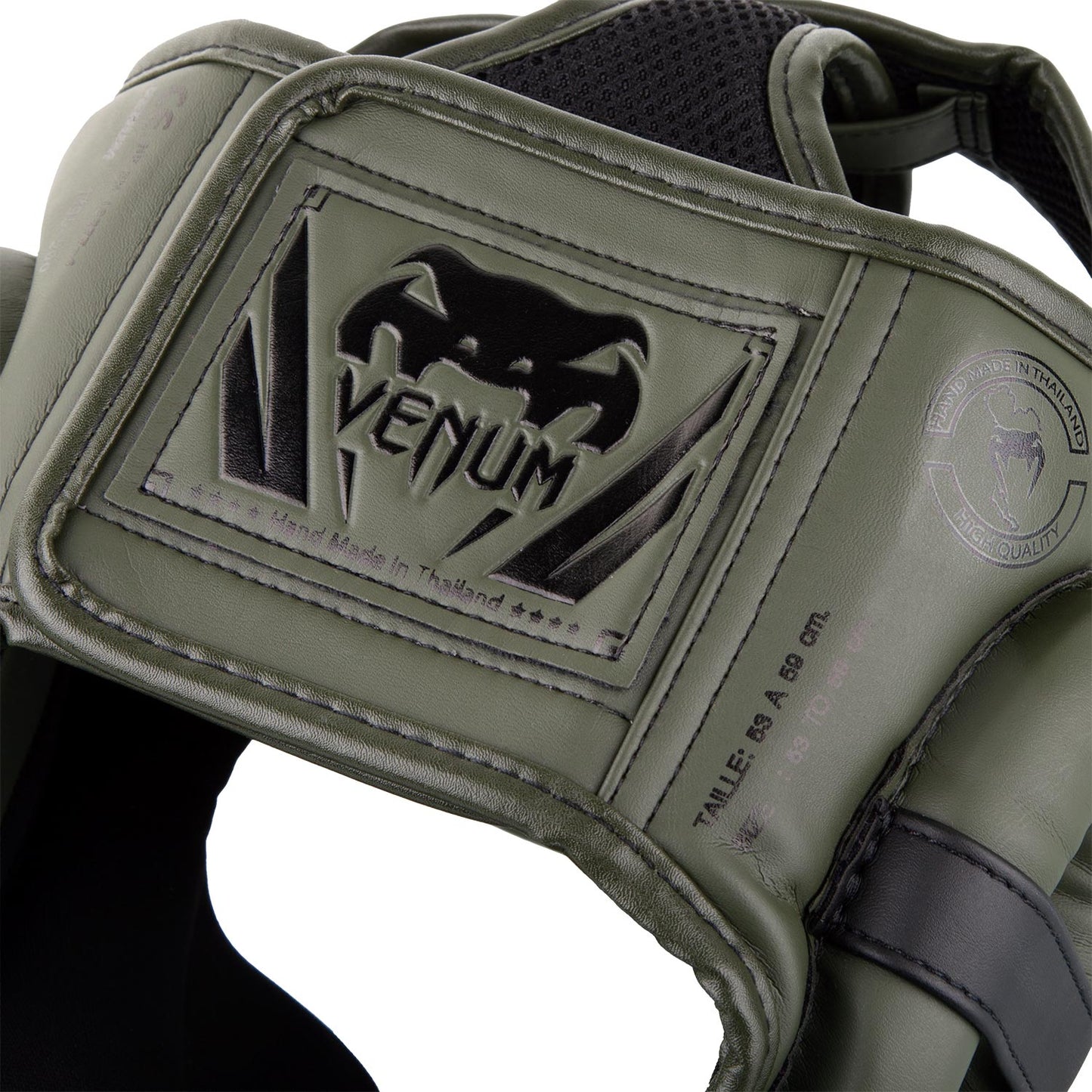VENUM - ELITE HEADGEAR - KAKI/BLACK