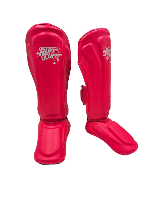 Ruff n Tuff - Professional Force X Premium Schienbeinschutz Neon Pink