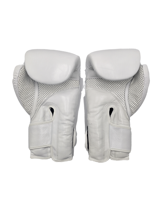 Ruff n Tuff - Premium Leder Boxhandschuhe Weiß