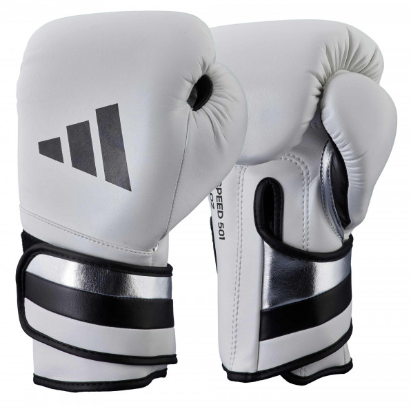 adidas - Boxhandschuhe Speed 500 white/black Microfibre, ADISBG501