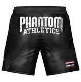 Phantpm - Fightshorts Muay Thai - Schwarz