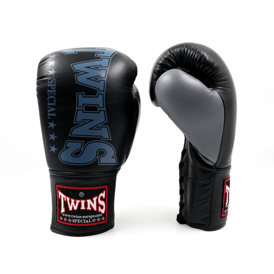 TWINS -  BOXHANDSCHUHE BGLL8 LACED SCHWARZ