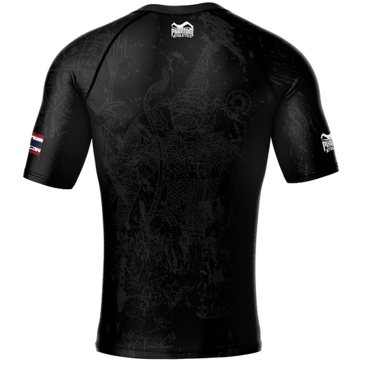 Phantom - Rashguard Muay Thai - Schwarz