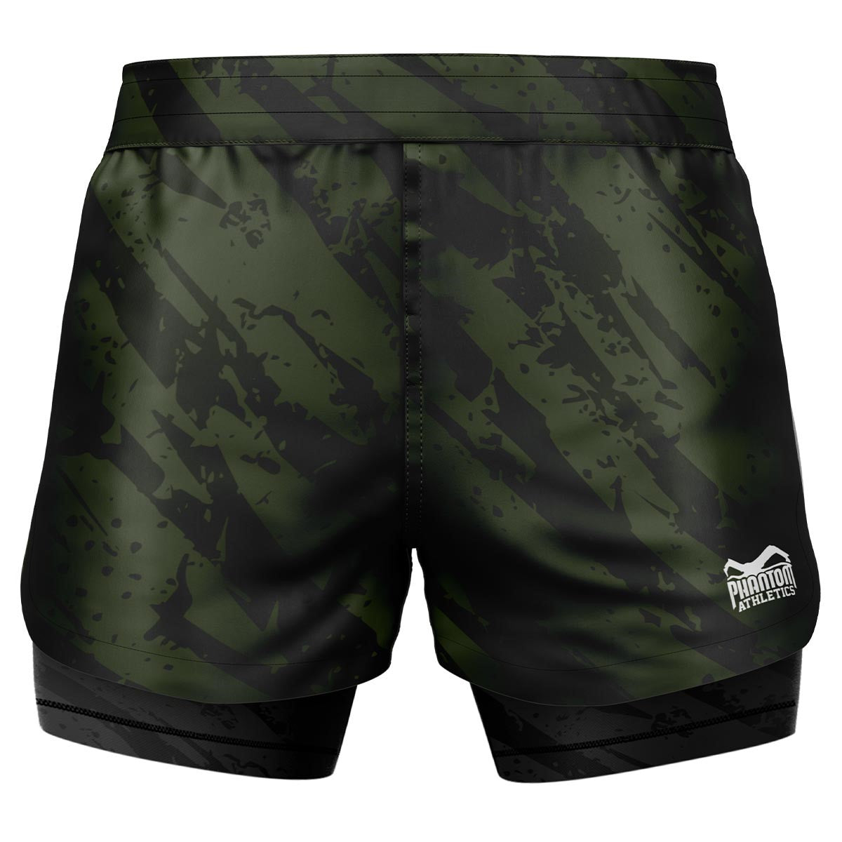 Phantom - Fightshorts FUSION 2in1 Camo Tiger
