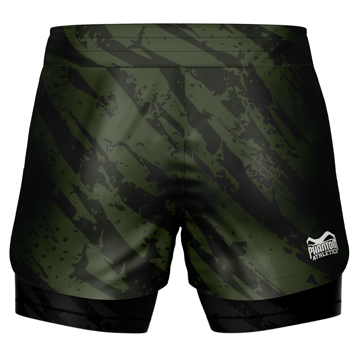 Phantom - Fightshorts FUSION 2in1 Camo Tiger