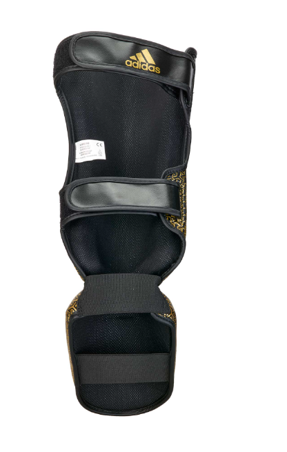 Adidas - Pro Kickboxing Schienbein-Spannschutz black/gold, adiKBSI300