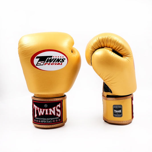 Twins - Special BGVL 3 „Air-Flow“ Boxhandschuhe Gold/Schwarz
