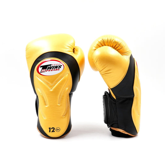 Twins - Boxhandschuhe BGVL6 – Gold/Schwarz