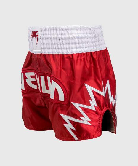 Venum - Inferno Muay Thai Shorts - Rot/Weiß