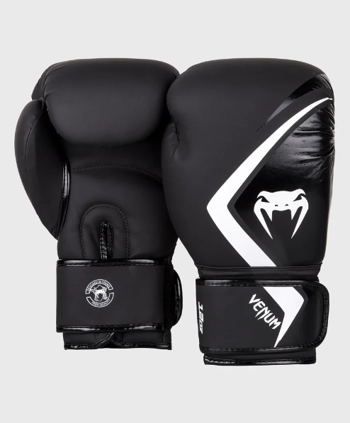 Venum Boxhandschuh Contender 2.0 - Schwarz/Grau-Weiß