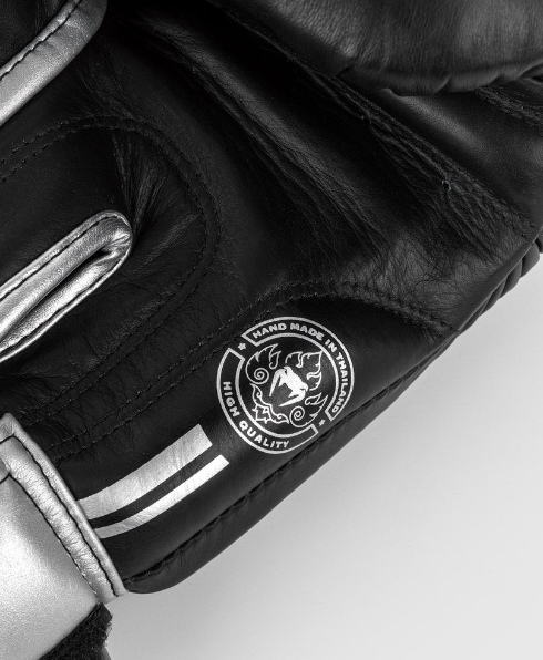 Venum - Power 2.0 Boxhandschuhe - Schwarz/Silber