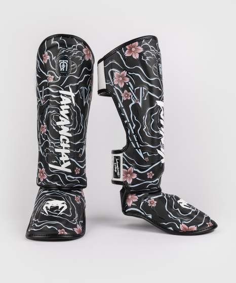 Venum - Tawanchay Schienbeinschoner – Schwarz/Weiß