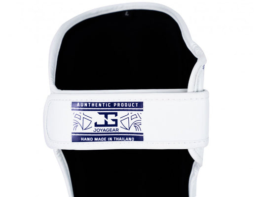 JOYA - NAK MUAY SHINGUARDS Weiß/Lilla