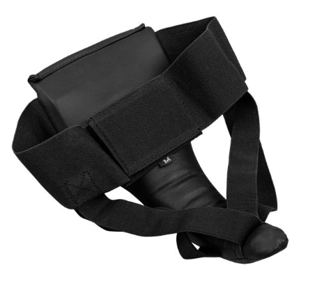 TIEFSCHUTZ MIT HALTERUNG FÜR FRAUEN RINGHORNS CHARGER - SCHWARZ