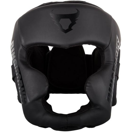 RINGHORNS CHARGER HEADGEAR-BLACK/BLACK