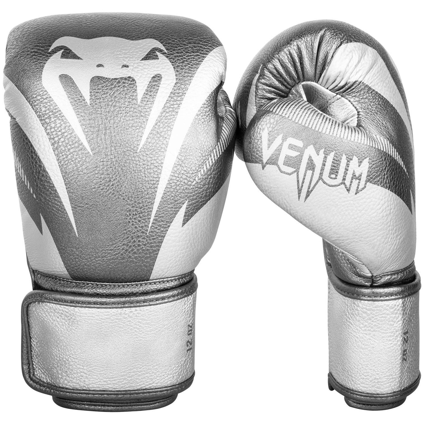 VENUM IMPACT BOXHANDSCHUHE - SILBER/SILBER 14 oz