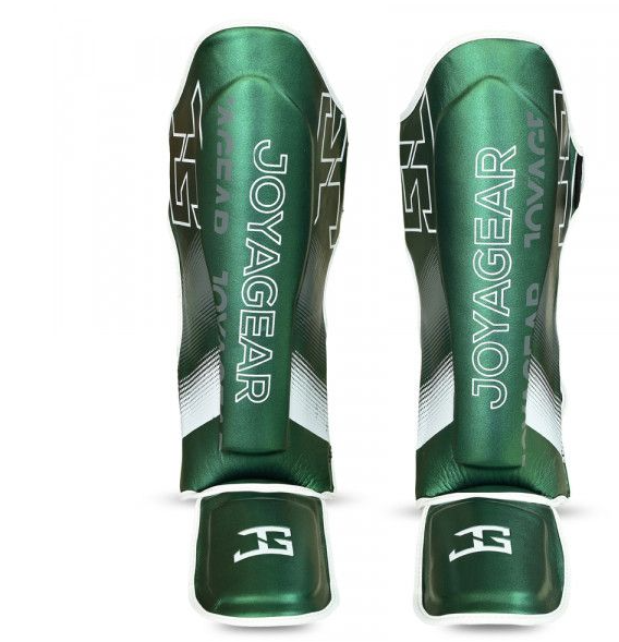 Joya -  "EVOLUTION" SHINGUARDS- Grün-weiß