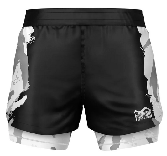 Phantom - FIGHTSHORTS FUSION 2IN1 WARFARE - URBAN CAMO