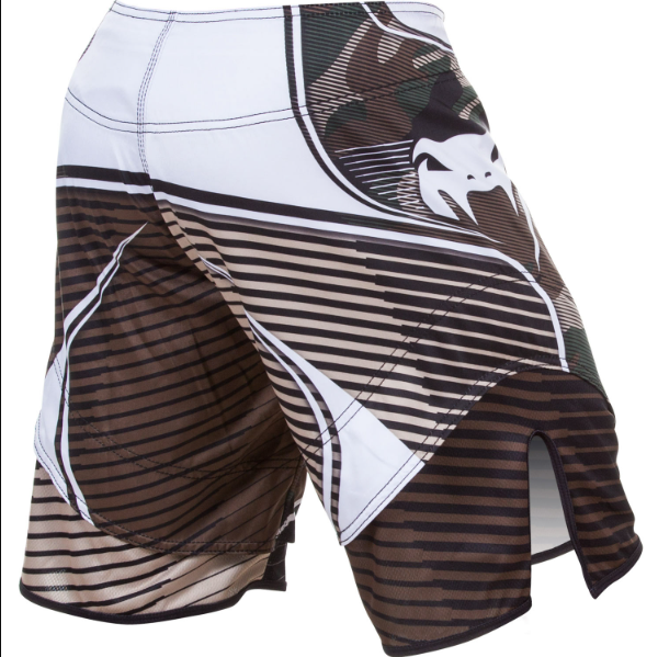 VENUM -  CAMO HERO FIGHTSHORTS - GREEN/BROWN