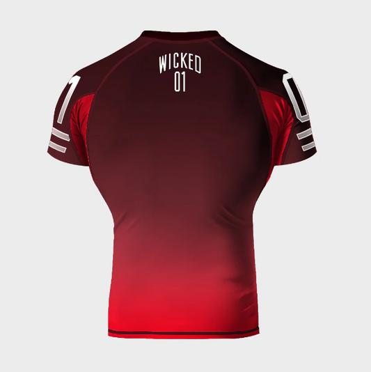 WICKED ONE -  RASHGUARD , Rot