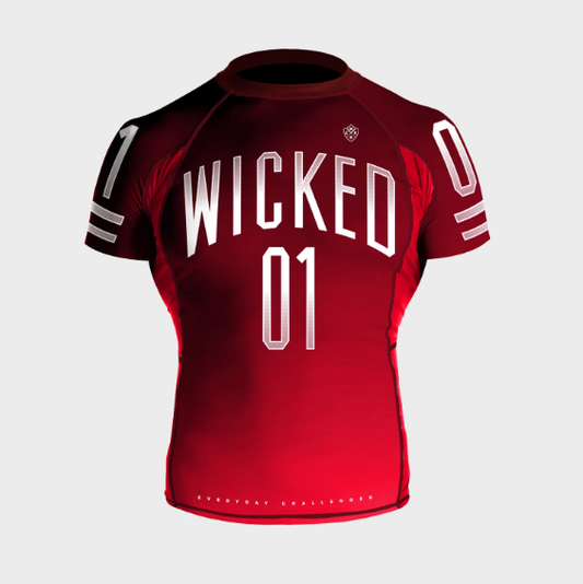 WICKED ONE -  RASHGUARD , Rot