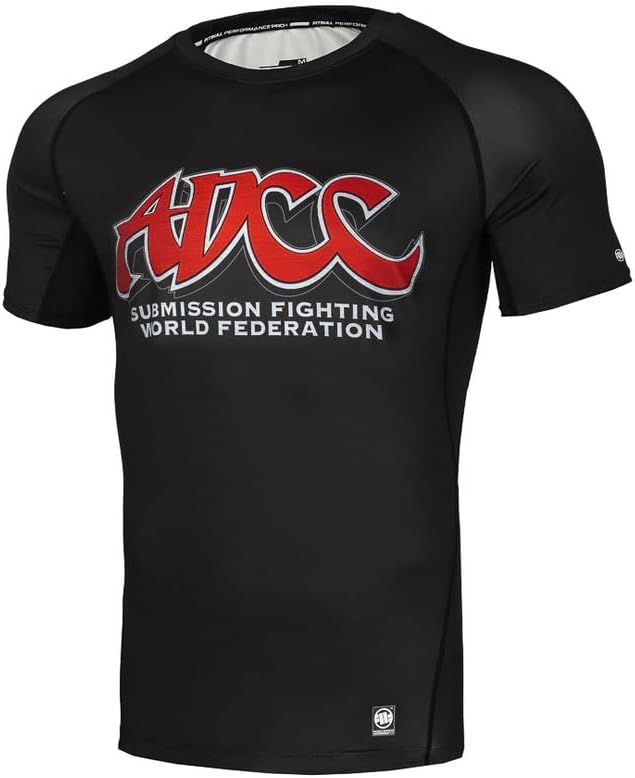 Pitbull -ADCC 2 schwarzer Rashguard