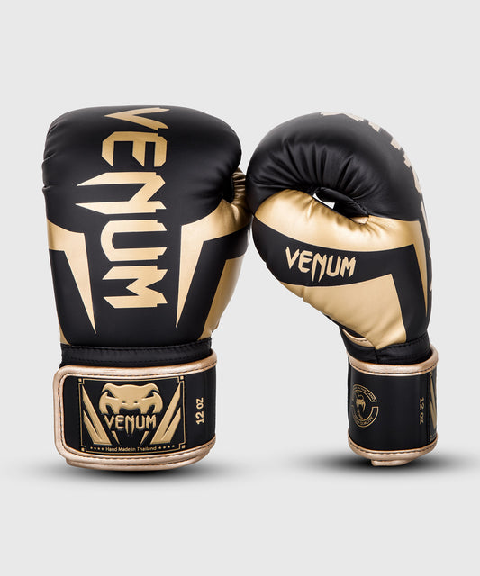 VENUM -  ELITE BOXING GLOVES - BLACK/GOLD